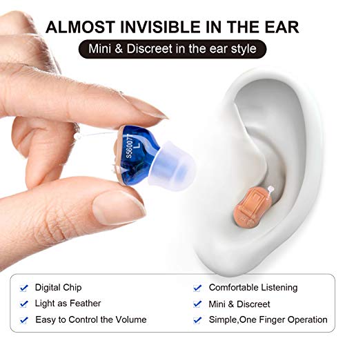 Hearing Amplifier for Seniors Adults Noise-Cancelling - Miracle Ear Amplifier...