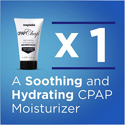resplabs CPAP Chap - Petroleum-Free, CPAP Face Cream, Moisturizer Designed fo...