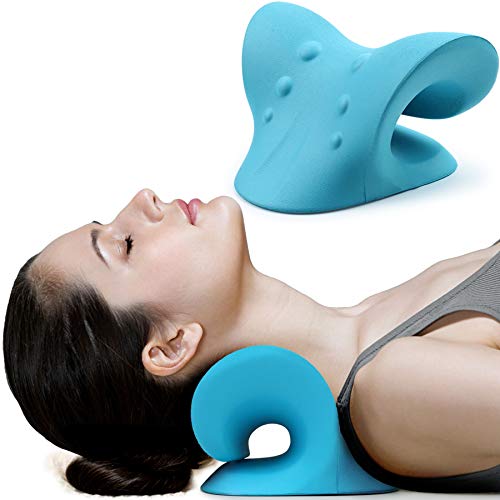 Neck and Shoulder Relaxer, Cervical Traction Device for TMJ Pain Relief and C...