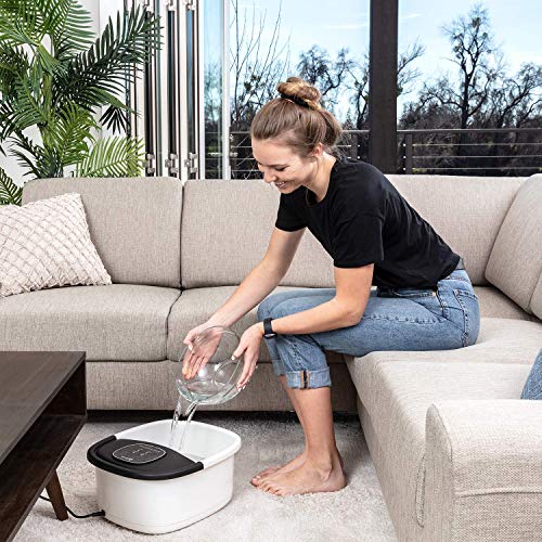 Foot Bath Massager by Resteck- Electric Foot Spa Basin with Temperature Contr...