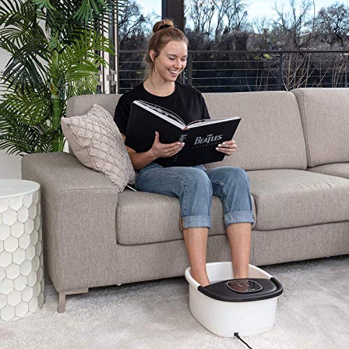 Foot Bath Massager by Resteck- Electric Foot Spa Basin with Temperature Contr...