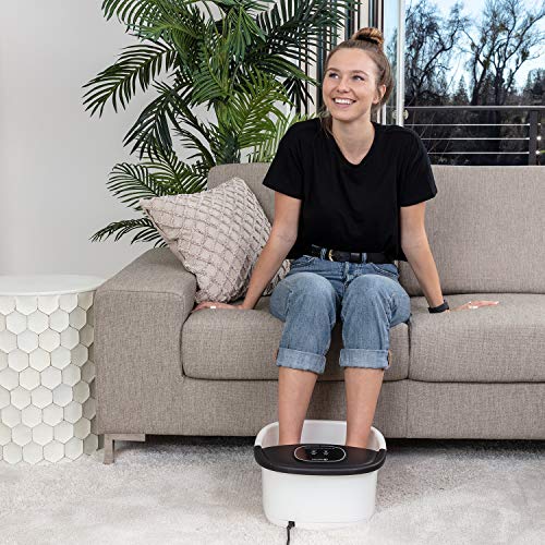 Foot Bath Massager by Resteck- Electric Foot Spa Basin with Temperature Contr...