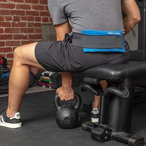 Rester's Choice Gel Cold & Hot Packs (2 Ice Packs) 5x9 in with 1 Adjustable W...