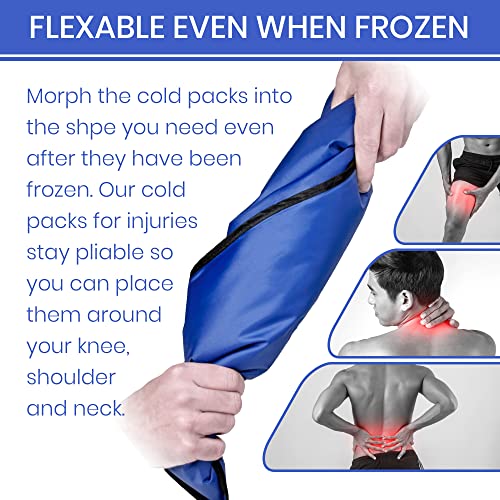 Rester's Choice Ice Pack for Injuries Reusable - (Standard Large: 11x14.5") f...