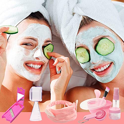 21 in 1 Face Mask Mixing Bowl Set, RETON DIY Facial Mask Mixing Tools, Facema...