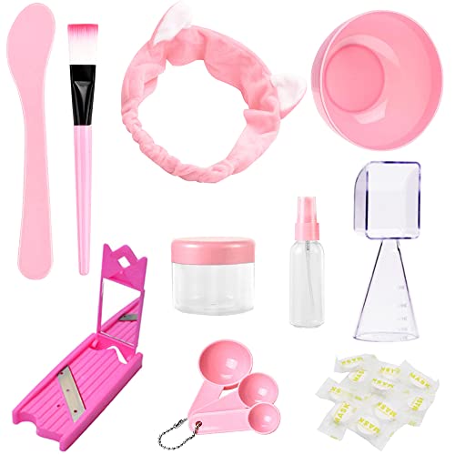 21 in 1 Face Mask Mixing Bowl Set, RETON DIY Facial Mask Mixing Tools, Facema...