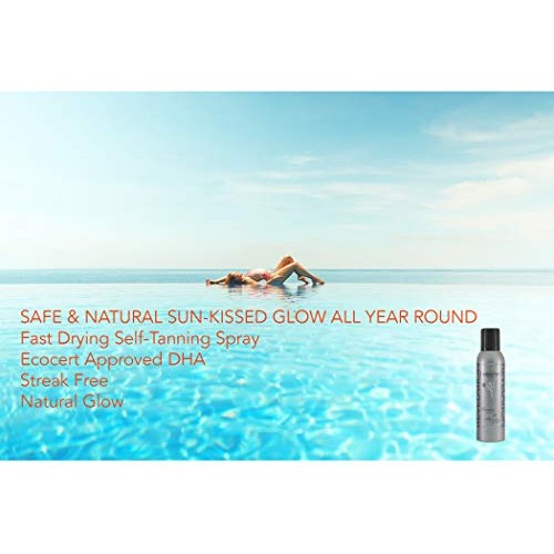 Revelation Caribbean Mist Organic and Natural Sunless Self Tanning Spray, UV ...