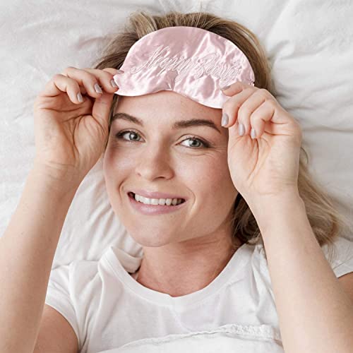 REVELÉ Satin Sleep Set - Includes 1 Satin Pillowcase, 1 Satin Eye Mask