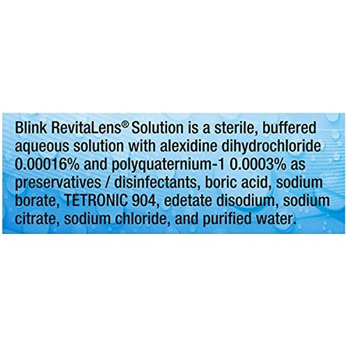 Blink RevitaLens Multi-Purpose Disinfecting Solution 10 oz (Pack of 2)