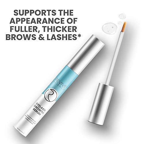 Eyelash Growth Serum & Eyebrow Enhancer - Biotin, Vitamin E & Collagen - Rapi...
