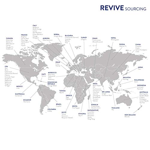 Revive Essential Oils USDA Certified Organic KIT - 100% Pure Therapeutic Grad...