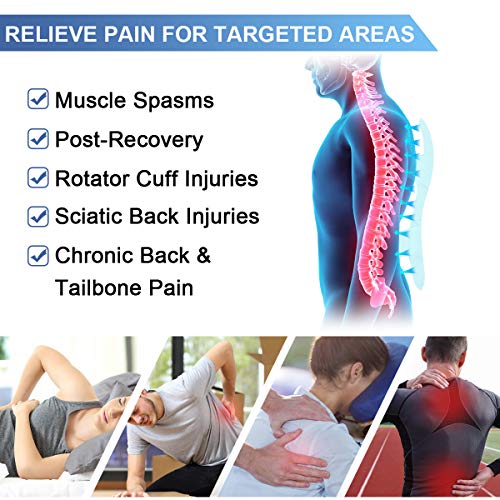 REVIX Full Back Ice Pack for Injuries Reusable Large Gel Ice Wrap for Back Pa...