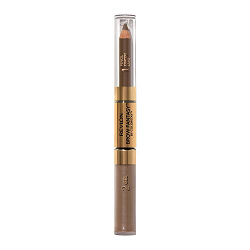 Eyebrow Gel & Pencil by Revlon, ColorStay Brow Fantasy 2-in-1 Eye Makeup, Lon...