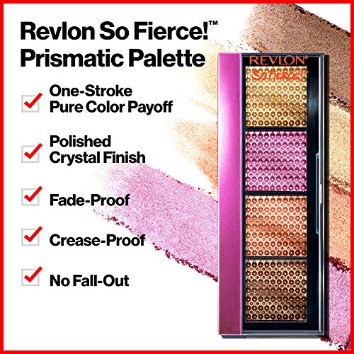 Eyeshadow Palette by Revlon, Prismatic Eye Makeup, Creamy Pigmented in Blenda...
