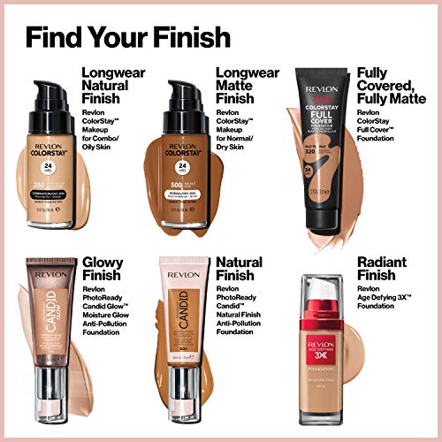 Liquid Foundation by Revlon, ColorStay Face Makeup for Normal and Dry Skin, L...