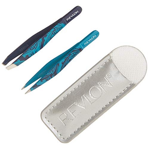 Mini Hair Removal Tweezer Set by Revlon, Travel Set, High Precision Tweezers ...