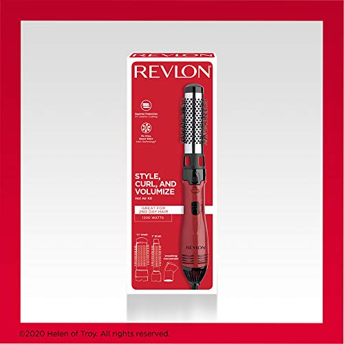 REVLON 1200W Style, Curl, and Volumize Hot Air Kit, 3 Piece Set