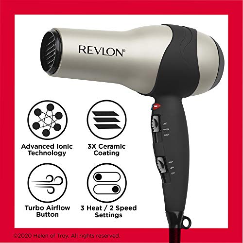 REVLON 1875W Turbo Fast Dry Hair Dryer