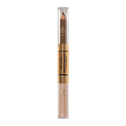 Revlon Brow Fantasy Pencil & Gel, Dark Blonde [104], 0.04 oz