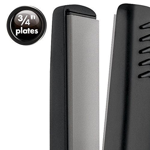 Revlon Ceramic Flat Iron for Ultra Straight Hair, 3/4 Inch