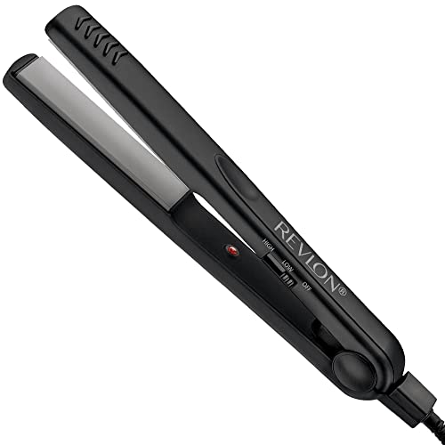 Revlon Ceramic Flat Iron for Ultra Straight Hair, 3/4 Inch