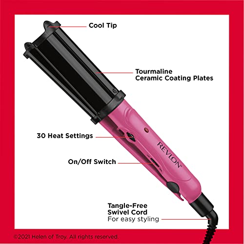 REVLON Ceramic S Hair Waver, 3/4 inch