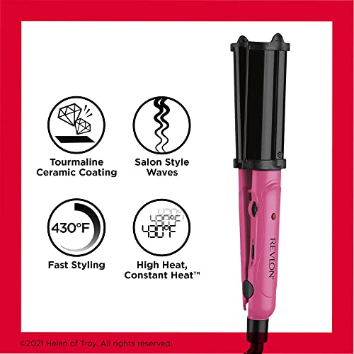 REVLON Ceramic S Hair Waver, 3/4 inch