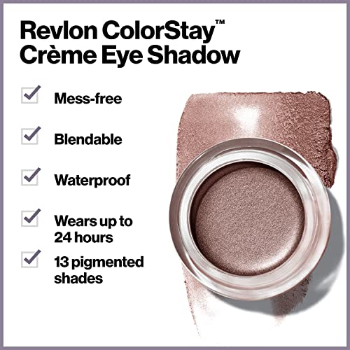 Revlon Colorstay Creme Eye Shadow, Longwear Blendable Matte or Shimmer Eye Ma...