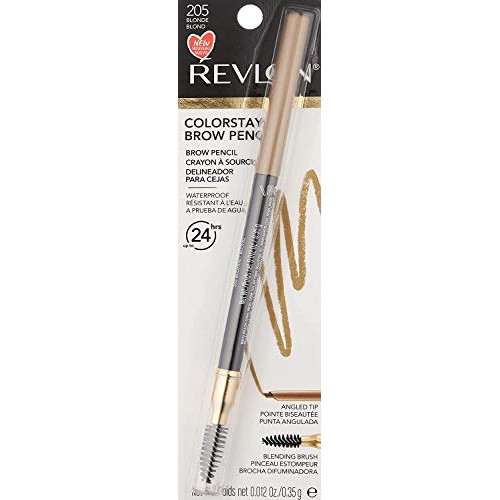 Revlon ColorStay Eyebrow Pencil with Spoolie Brush, Waterproof, Longwearing, ...