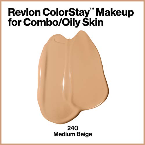 Revlon ColorStay Liquid Foundation Makeup for Combination/Oily Skin SPF 15, L...
