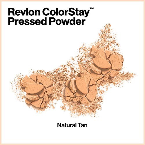 Revlon ColorStay Pressed Powder, Longwearing Oil Free, Fragrance Free, Noncom...