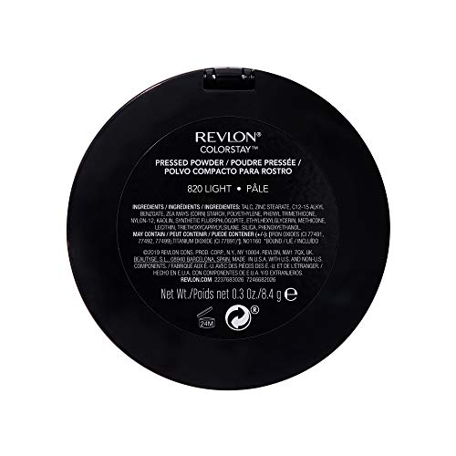Revlon ColorStay Pressed Powder, Longwearing Oil Free, Fragrance Free, Noncom...