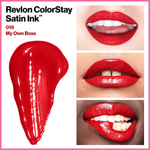 Revlon ColorStay Satin Ink Liquid Lipstick, Longwear Rich Lip Colors, Formula...