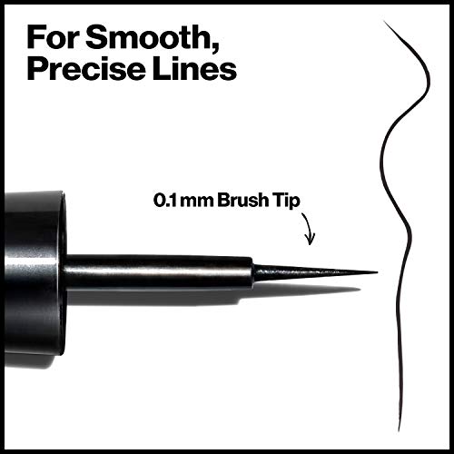 REVLON ColorStay Skinny Liquid Eyeliner, Waterproof, Smudgeproof, Longwearing...