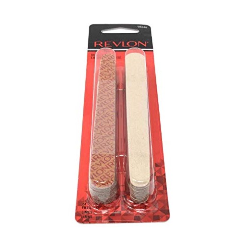 Revlon Compact Emery Boards Nail File, Dual Sided for Shaping and Smoothing F...