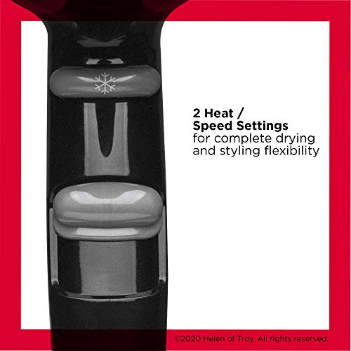 Revlon Compact Hair Dryer | 1875W Lightweight Design, Perfect for Travel, (Bl...