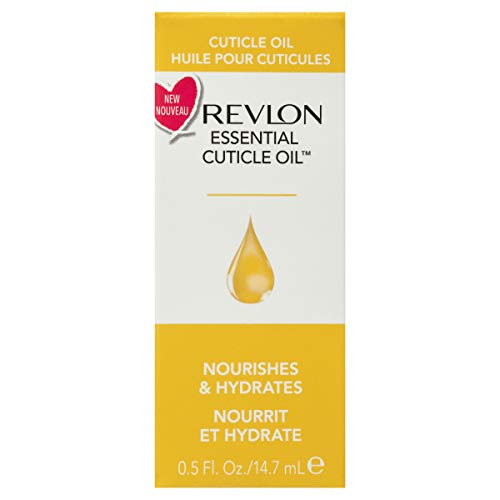 Revlon Essential Cuticle Oil, Nourishing Nail Care with Vitamin E, 0.5 oz