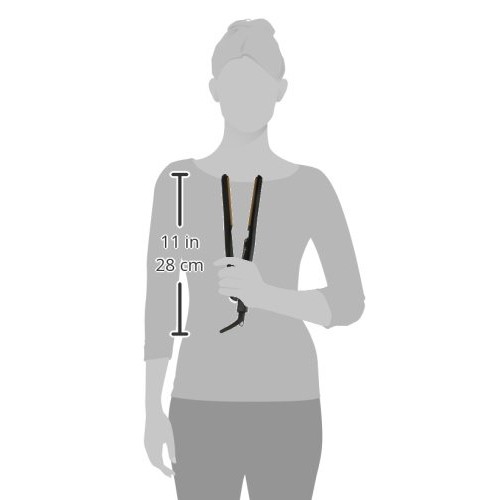 Revlon High Heat 3X Ceramic Flat Iron, 1 Inch