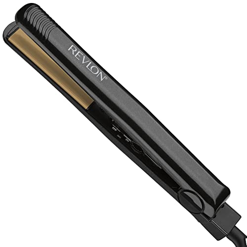 Revlon High Heat 3X Ceramic Flat Iron, 1 Inch