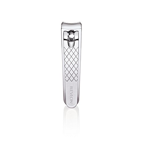 Revlon Nail Clipper, Compact Mini Nail Cutter with Curved Blades for Trimming...
