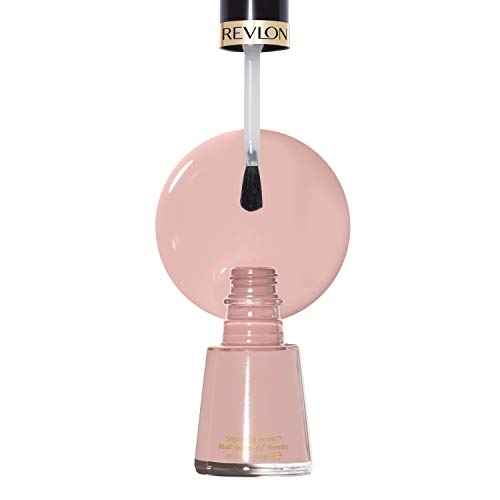 Revlon Nail Enamel, Chip Resistant Nail Polish, Glossy Shine Finish, in Nude/...