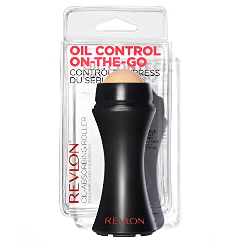 REVLON Oil-Absorbing Volcanic Face Roller, Reusable Facial Skincare Tool for ...