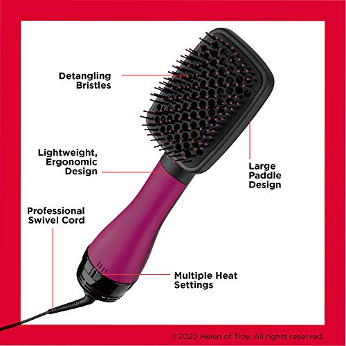 REVLON One-Step Hair Dryer & Styler, Pink