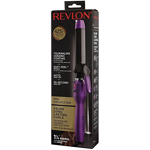 Revlon Salon Long Lasting Loose Curls Curling Iron, 1-1/4"