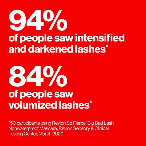 REVLON So Fierce Big Bad Lash Mascara fluid_ounces, Blackest Black (760), 0.3...