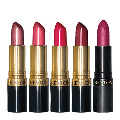 REVLON Super Lustrous Lipstick, 5 Piece Multi-finish Lipcolor Gift Set, in Cr...