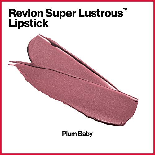Revlon Super Lustrous Lipstick, High Impact Lipcolor with Moisturizing Creamy...