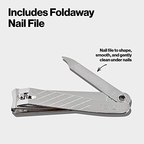 Revlon Toenail Clipper, Curved Blade