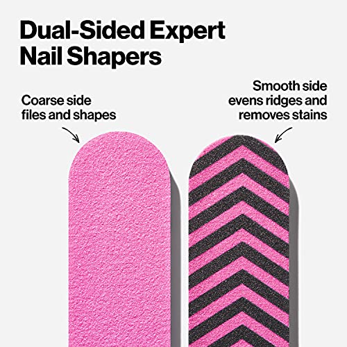 Revlon x Barbie Expert Nail Shapers, Quickly Shape and Smooth Normal to Hard ...