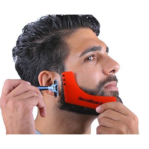 RevoBeard Beard Trimmer Kit - The Original Shaving Grooming Stencil - Save Mo...